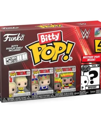 Funko Bitty Pop WWE 4pk - Dusty Rhodes, Jerry Lawler, Ric Flair, and a Mystery Bitty Pop! Figure