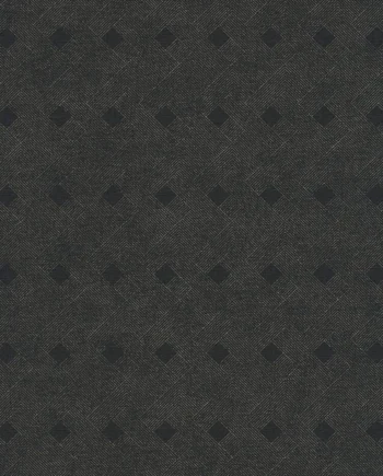 Galerie Havana Black Silver Geometric Weave Textured A4 Wallpaper Sample