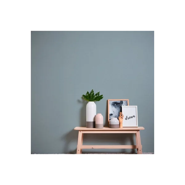 Galerie Havana Blue Plain Texture Textured Wallpaper