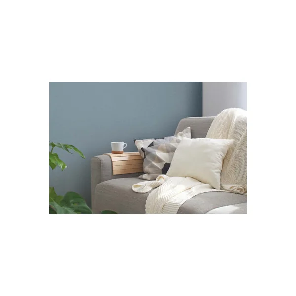 Galerie Havana Blue Plain Texture Textured Wallpaper