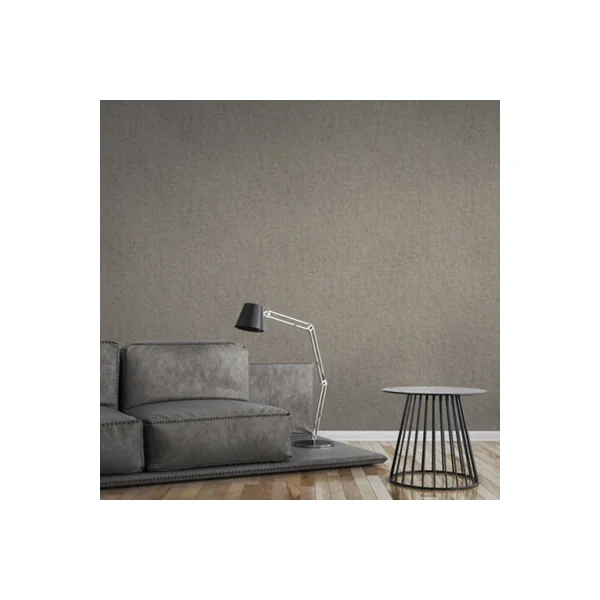 Galerie Havana Brown Metallic Texture Textured Wallpaper