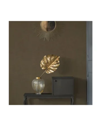 Galerie Havana Brown Stripe Weave Textured Wallpaper