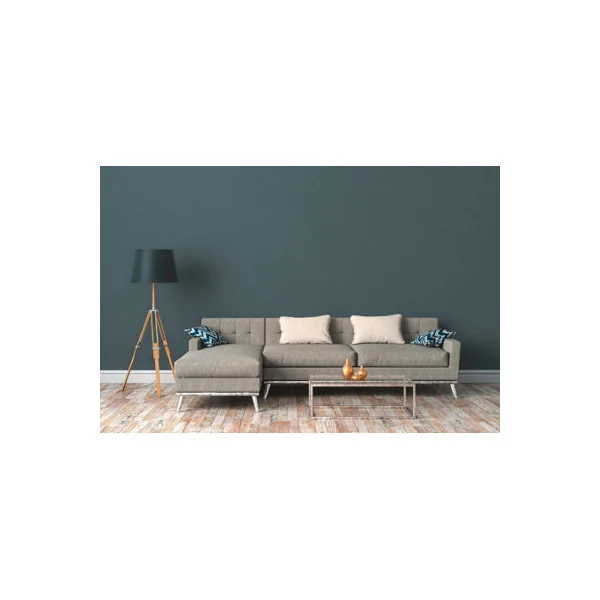 Galerie Havana Dark Blue Plain Texture Textured Wallpaper