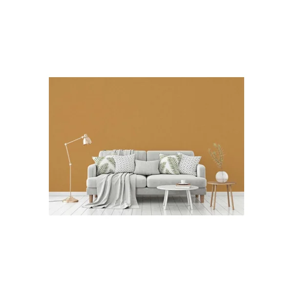 Galerie Havana Ochre Plain Texture Textured Wallpaper