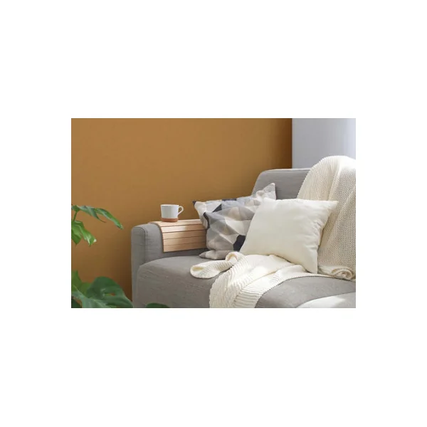 Galerie Havana Ochre Plain Texture Textured Wallpaper