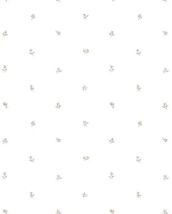 Galerie Rose Garden Beige Small Rose Motif Smooth A4 Wallpaper Sample