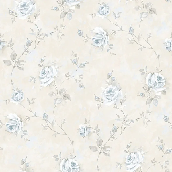 Galerie Rose Garden Blue Roses Trail Smooth A4 Wallpaper Sample