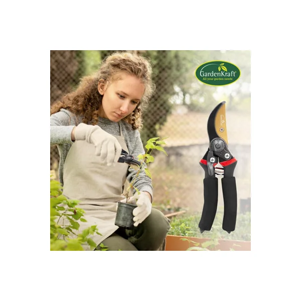 GardenKraft 8-Inch Professional Pruning Shears