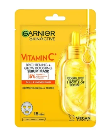 Garnier Brightening & Glowe Boost Vitamin C Sheet Mask