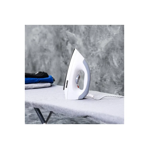 Geepas 1200W Dry Iron Non-Stick Soleplate Adjustable Thermostat Control