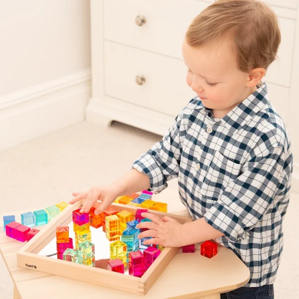 Gem Cube Mirror Tray
