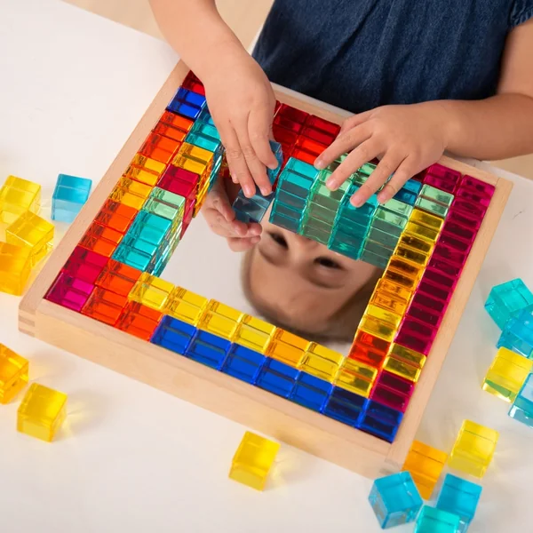 Gem Cube Mirror Tray
