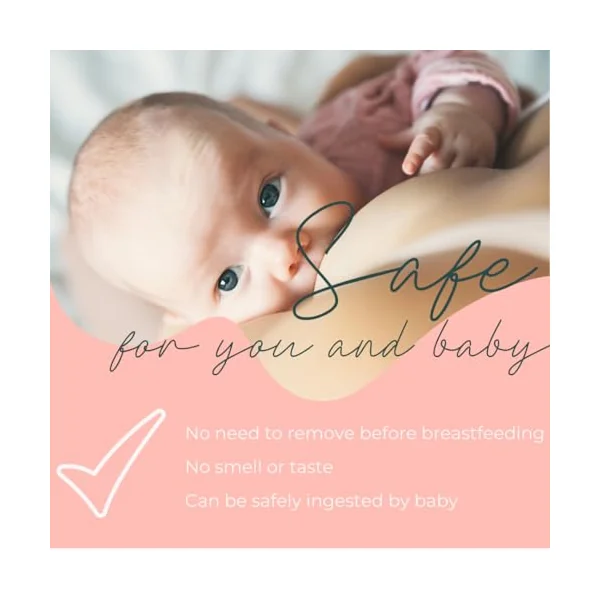 Generation Mama Nipple Cream For Breast-feeding - 100% Natural Organic Vegan & Lanolin Free - Made In The UK - Nipple Balm For Sore & Cracked Nipples With Vitamin E - Newborn & Hospital Bag Essential