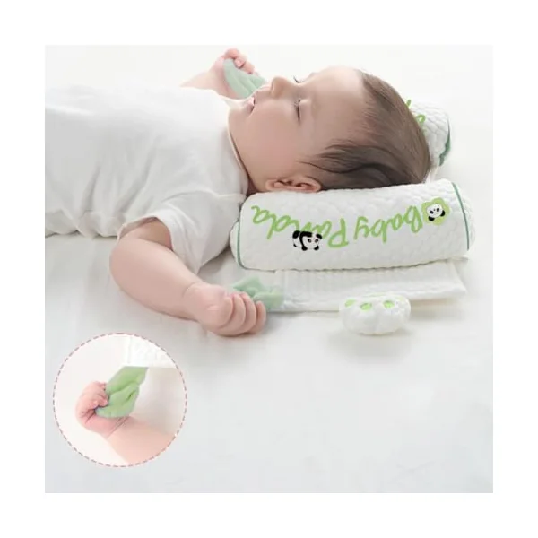 Generisch Head Shape Pillow for Children Soft Sleep Correction Support for Child | Kids neck support pillow and girls for cars, planes, hotels, camping, travelling and nursery
