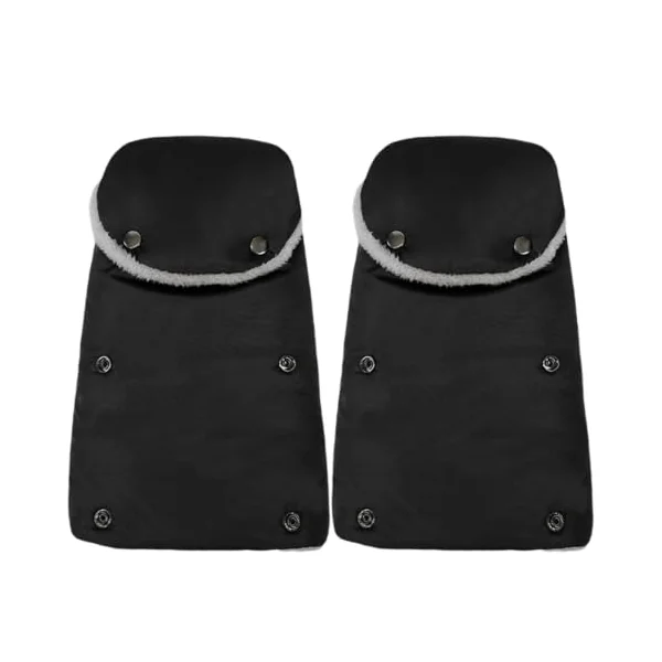 Generisch Pram Mittens Comfortable Windproof Thick Gloves Warm Extra Thick Hand Warmer for Parents in Cold Weather for Prams in Winter When Travelling on Handlebars for Children and