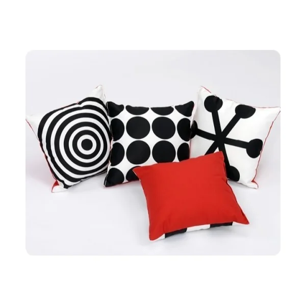 Geometric Perception Cushions - Pk 4