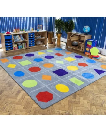 Geometric Shapes Carpet 3x3m
