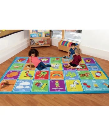 German Alphabet Carpet 3x2m