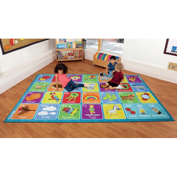 German Alphabet Carpet 3x2m