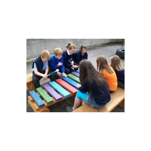 Giant Outdoor Xylophone - Multi Coloured