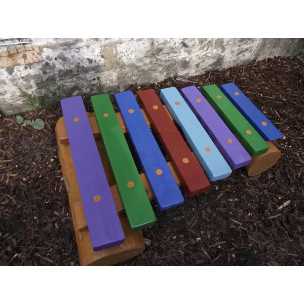 Giant Outdoor Xylophone - Multi Coloured