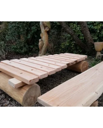Giant Outdoor Xylophone - Natural