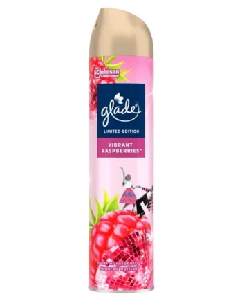 Glade Aerosol Air Freshener Vibrant Raspberries 300ml