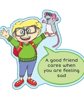 Good Friend Sign - Cares When Sad