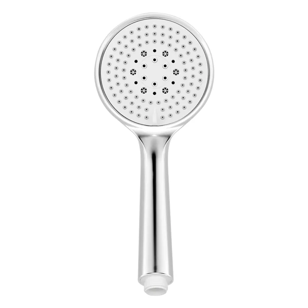 GoodHome Cavally White Chrome effect 3-spray pattern Shower head