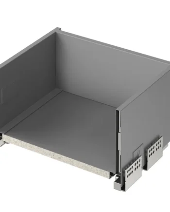 GoodHome Soto Soft-close Slimline deep drawer box (W)400mm