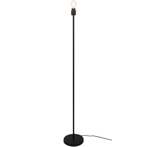 GoodHome Willet Matt Black Floor lamp base