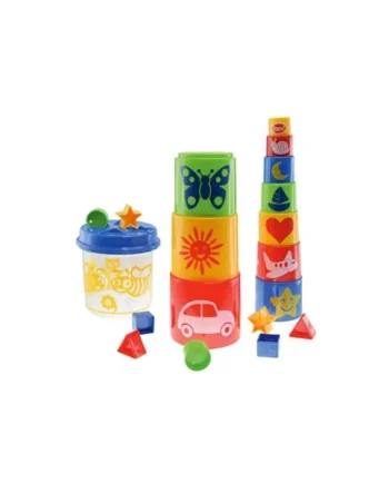 Gowi Toys Bee Shape Sorter with Stacking Blocks