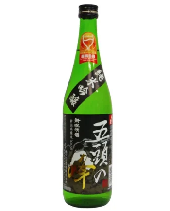 Gozu No Mine Junmai Ginjo Sake, 72cl