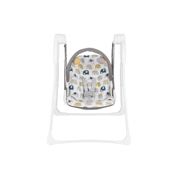Graco Baby Delight Swing with 2 swing speeds, compact fold and lightweight at only 4.67kg, for rest for Play, Suitable from birth to approx. 6 months (0-9kg), Parade fashion