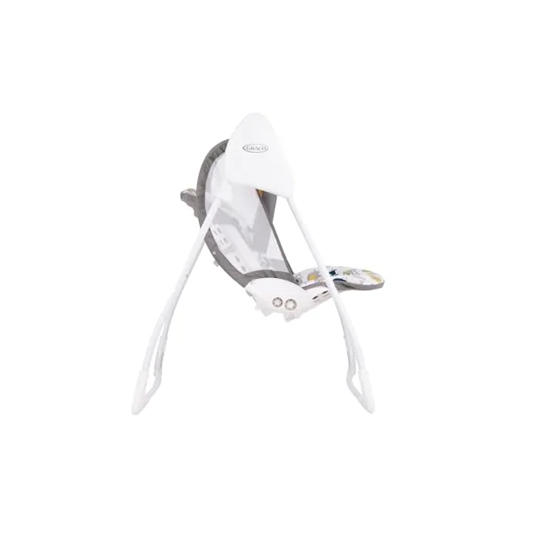 Graco Baby Delight Swing with 2 swing speeds, compact fold and lightweight at only 4.67kg, for rest for Play, Suitable from birth to approx. 6 months (0-9kg), Parade fashion