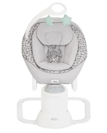 Graco Daisi 2-in-1 Soother And Rocker - Dalmation Grey