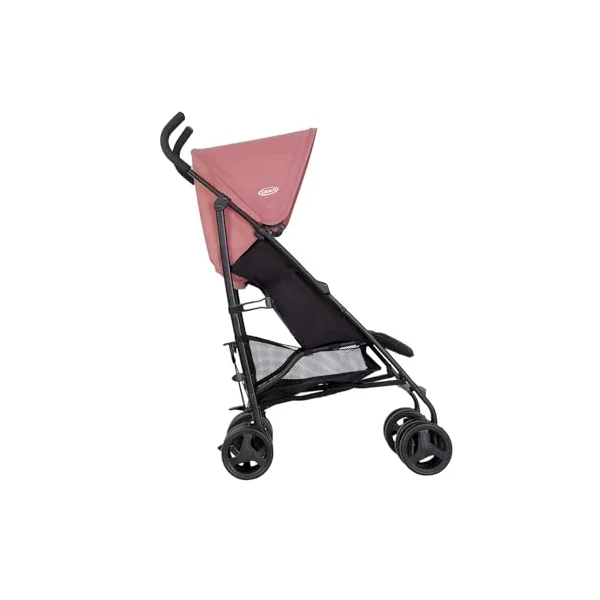 Graco EZLite, ultimate easy-to-use lightweight stroller at only 6.6kg for on-the-go families. Suitable from birth to approx. 3 years (0-15kg), Dusty Rose fashion