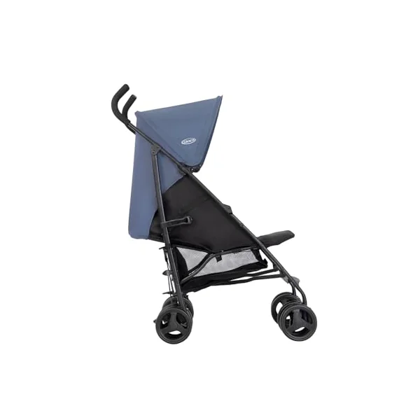 Graco EZLite, ultimate easy-to-use lightweight stroller at only 6.6kg for on-the-go families. Suitable from birth to approx. 3 years (0-15kg), Stormy fashion