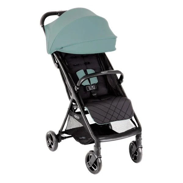 Graco Myavo Compact Stroller/Pushchair with Raincover - Suitable from Birth to Approx. 4 Years (0-22kg). Lightweight at only 5.8kg with a one-Second, one-Hand fold, Mint Fashion