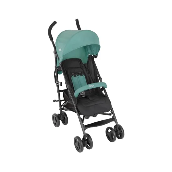 Graco TraveLite Compact Stroller/Pushchair - Suitable from birth to approx. 3 years (15kg). Lightweight at only 7kg, Mint fashion