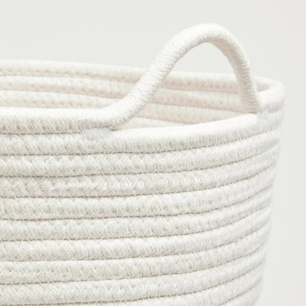 Great Little Trading Company Rope Storage Basket -Terracotta
