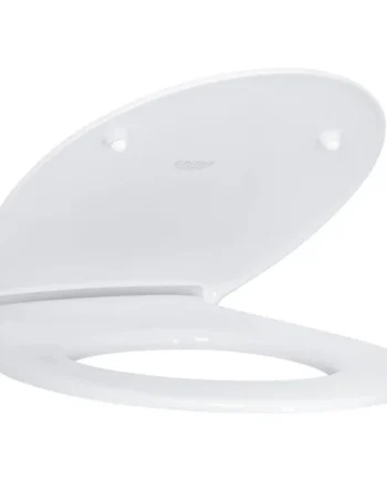 Grohe Bau Ceramic WC Soft Close Seat in White. Model 39493000