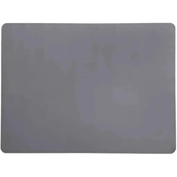 GSERA Waterproof Silicone Placemats, Table Mats, Set of 4 Heat-Resistant Anti-Skid Reusable Kids Dining Countertop Food Grade Toddler Place Mats - Grey
