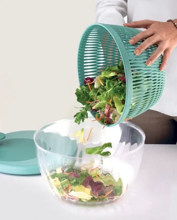 Guzzini 26cm Salad Spinner with Lid