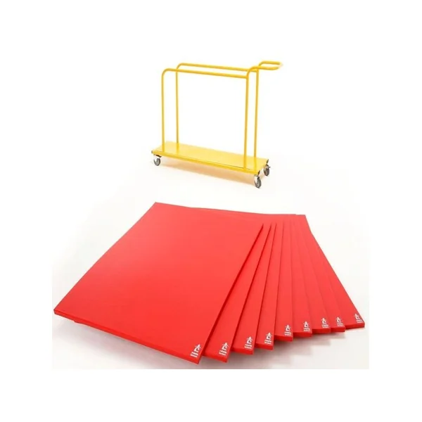 Gym Time Mat Set with Optional Trolley