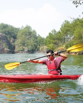 H20-FLO 10ft (302cm) Sit-In 1 Person Kayak with Paddle
