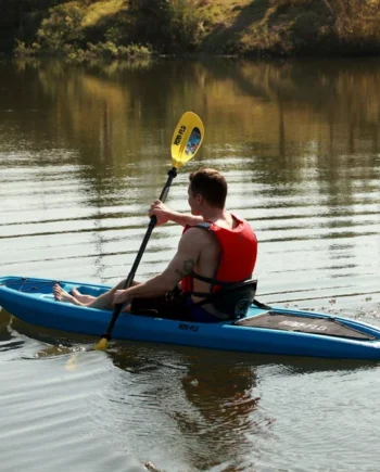 H20-FLO 9ft (266cm) Sit-On 1 Person Kayak with Paddle