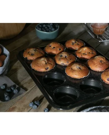 Habitat 12 Cup Carbon Steel Muffin Tray