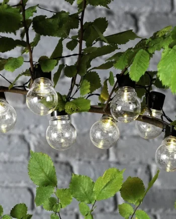 Habitat 20 Warm White Festoon Solar Lights