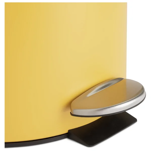 Habitat 30 Litre Domed Pedal Bin - Mustard